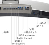 34" USB-C Curved Monitor w/ Dock